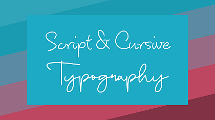 Script and Cursive Styles of Typography: A Timeless Artistry