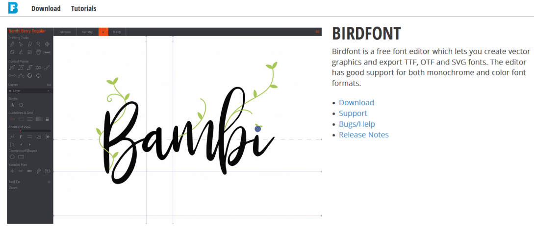 birdfont