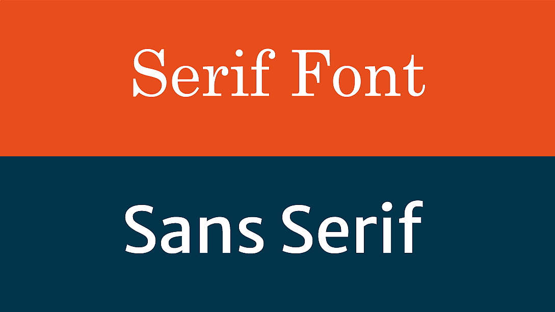 Serif and Sans Serif Fonts: How to Choose and Combine Them