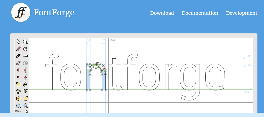 fontforge