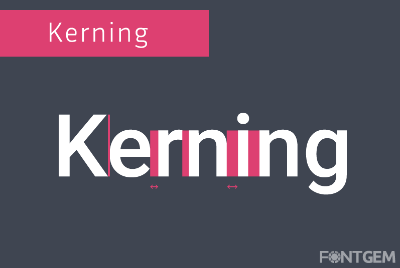 typography kerning