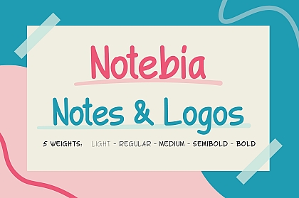 Notebia Handwritten Font